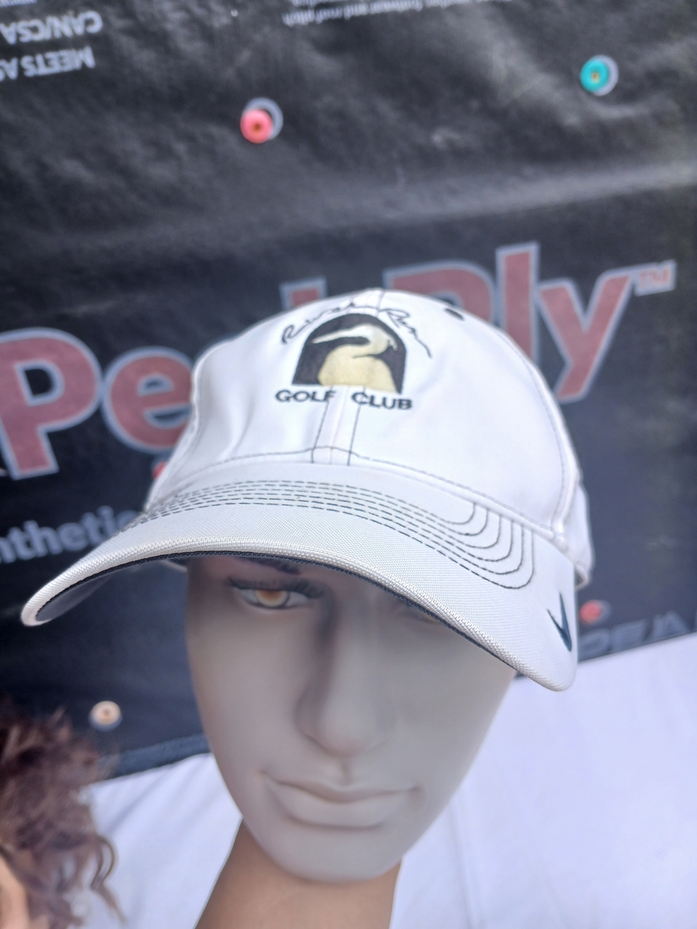 Golf Club White Performance Cap